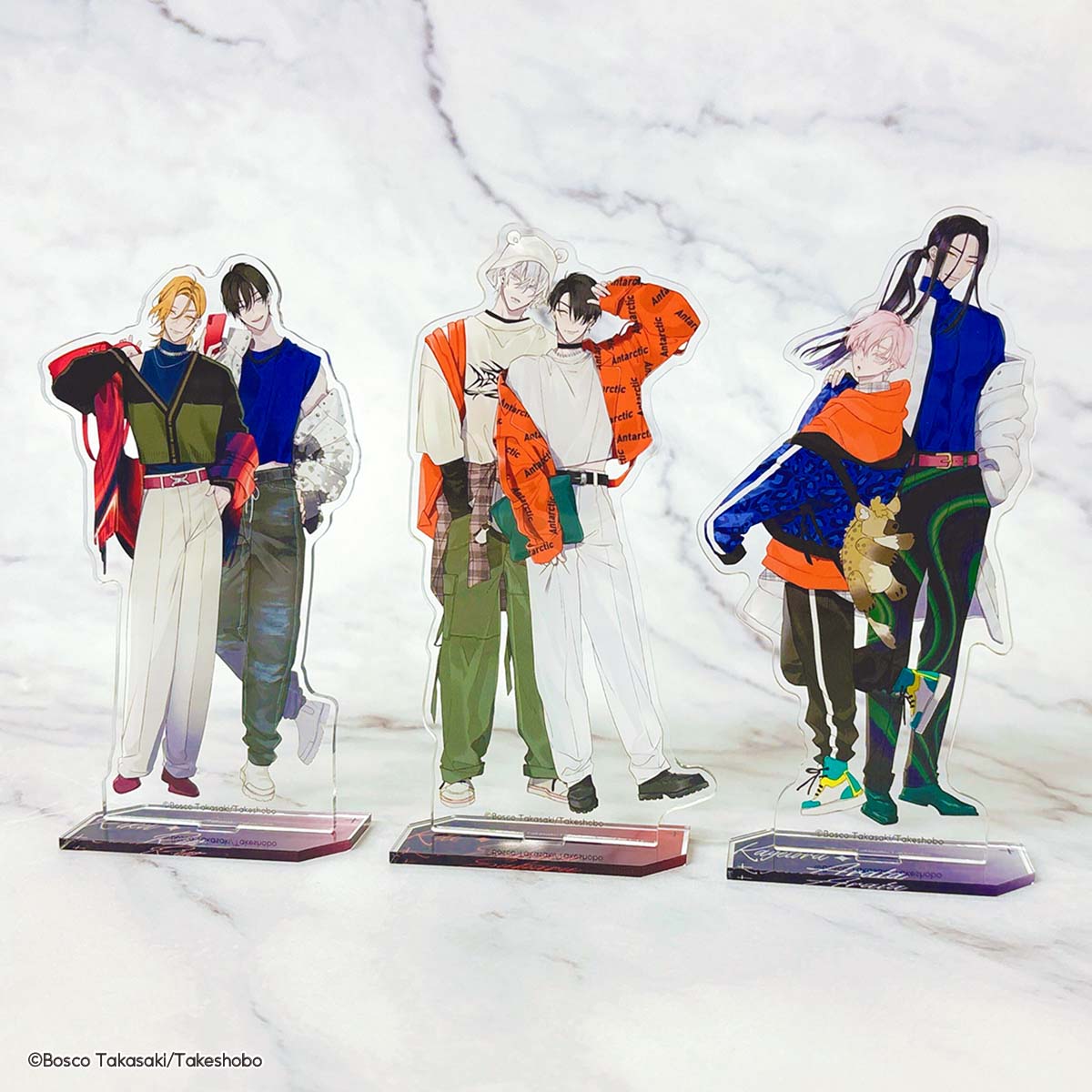 高崎ぼすこ先生×COLLABOCAFEHONPO BLANC 2025 等身アクリルスタンド