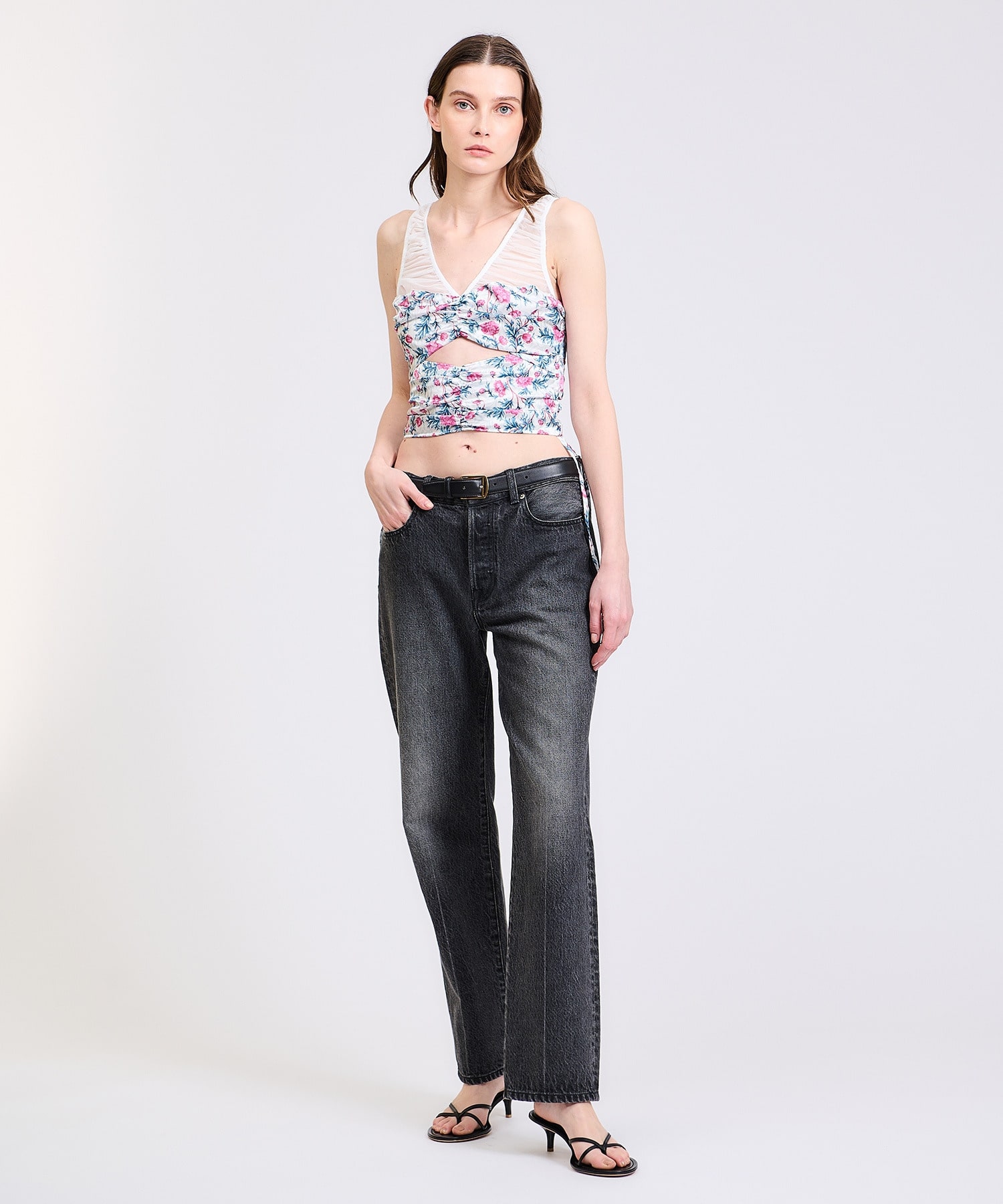 FETICO / フラワープリントトップス｜ESTNATION ONLINE STORE