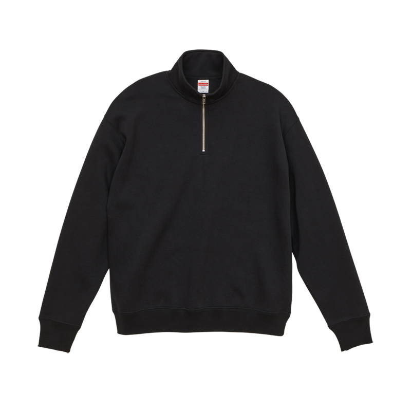 10.0oz T/C ルーズフィット ハーフZIP スウェット（裏起毛）:5788