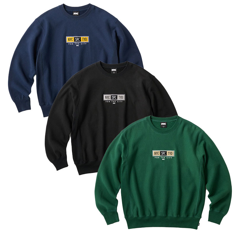 FTC(エフティーシー)/ BIG CITY CREW NECK -3COLOR- | E.S.P. ONLINE STORE