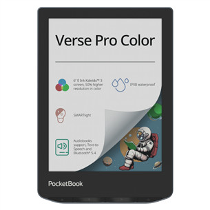 PocketBook Verse Pro Color, 6'', 16 GB, stormy sea - E-reader