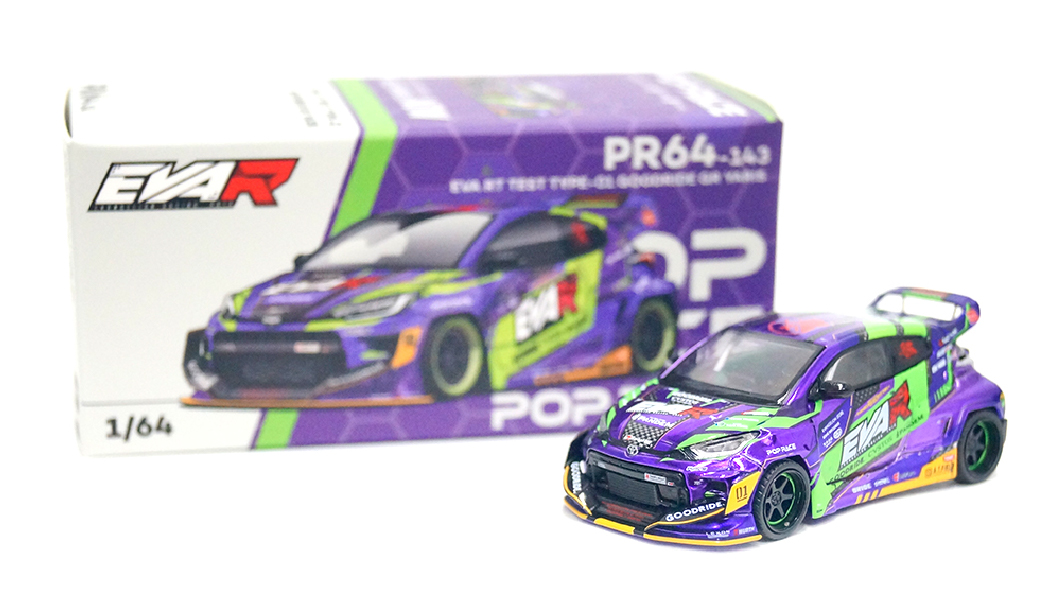 POP RACEより、エヴァンゲリオンレーシング フォーミュラドリフト