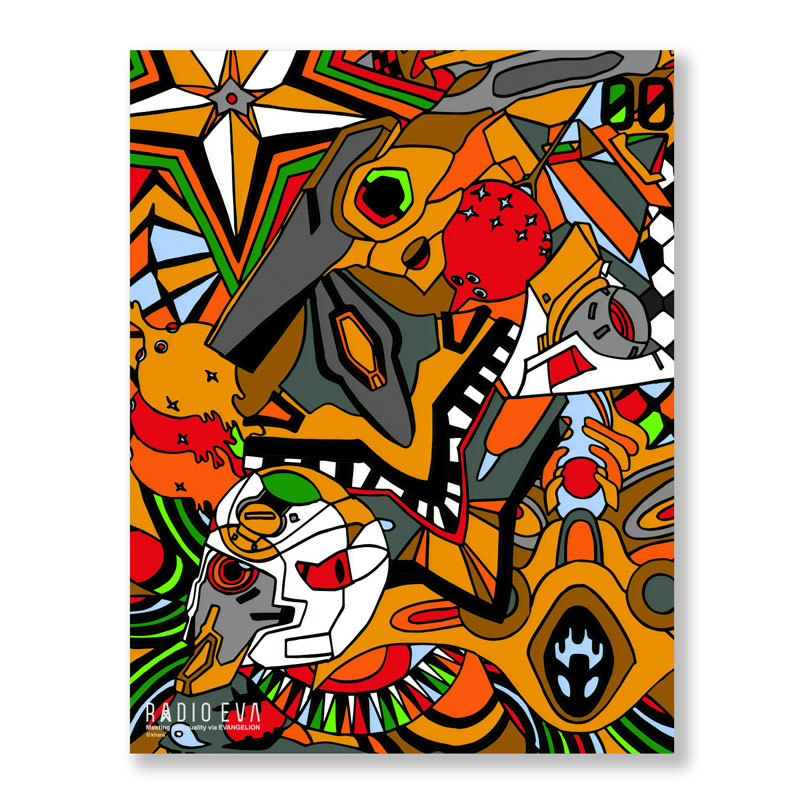 受注生産品】RADIO EVA 397 EVA Canvas Art （illustration）/EVA-00