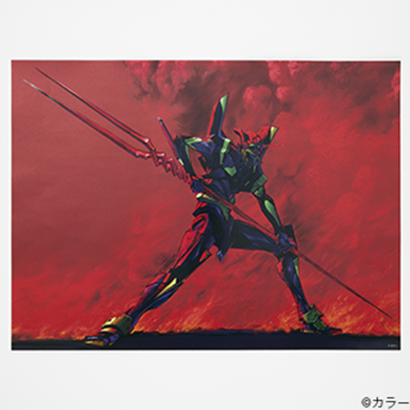 雑 前田真宏 雑画集』発売記念アート展】特殊印刷ポスターB（『雑 前田