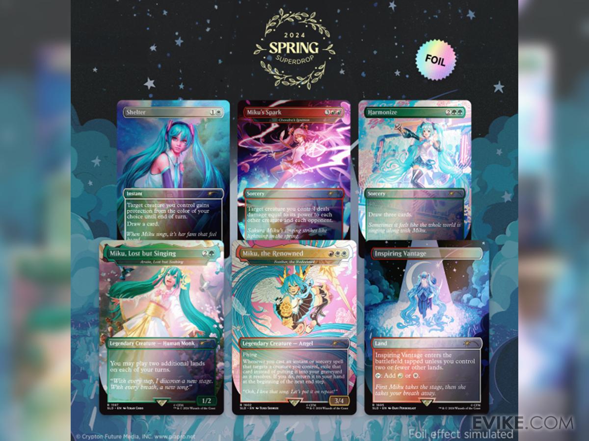 MTG Secret Lair Drop 初音ミク バンドルコンプリートセット MTG