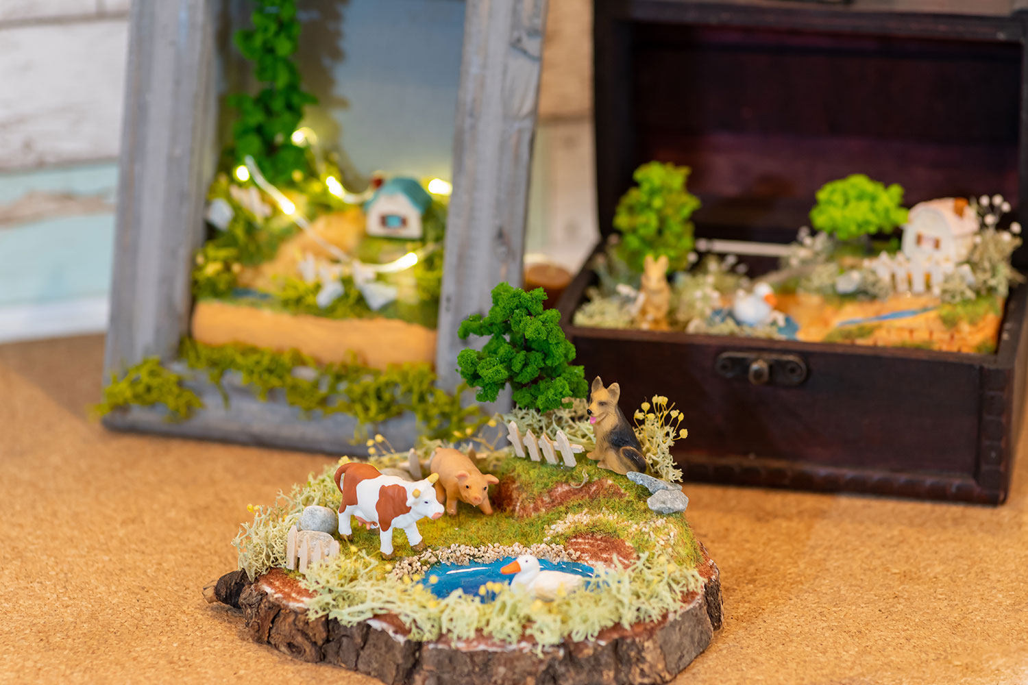 おもいで箱〜ジオラマの制作体験〜｜和楽日｜那須の宿泊・日帰り・観光