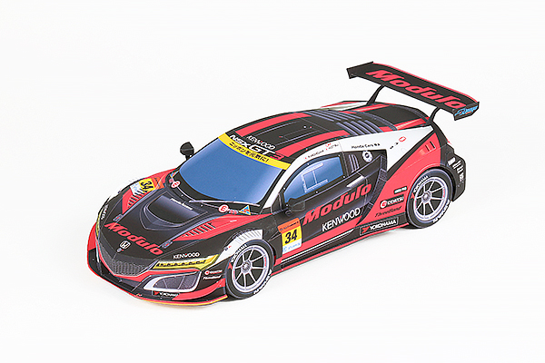 2019 Modulo KENWOOD NSX GT3 初級版 | ペーパークラフト | ナカジマ