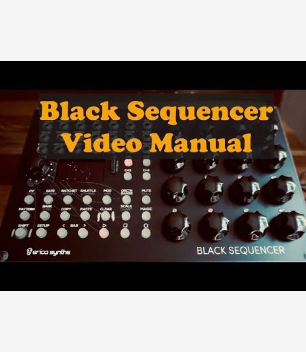 Black Sequencer - Erica Synths