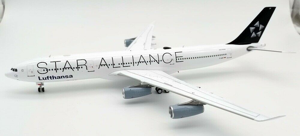 Lufthansa Star Alliance Airbus A340-313 D-AIGP with stand JFox