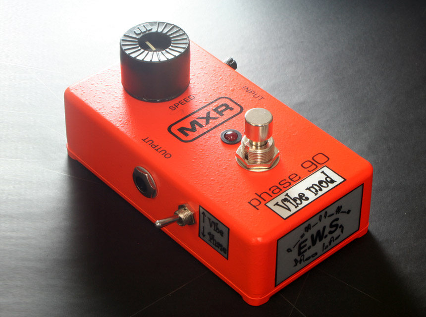 MXR Phase90 vibe mod｜エフェクターブランド、ギター/ベースのリペア