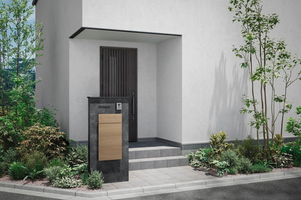 LIXIL 機能門柱FK ボックスセット仕様の概算お見積り｜機能門柱なら