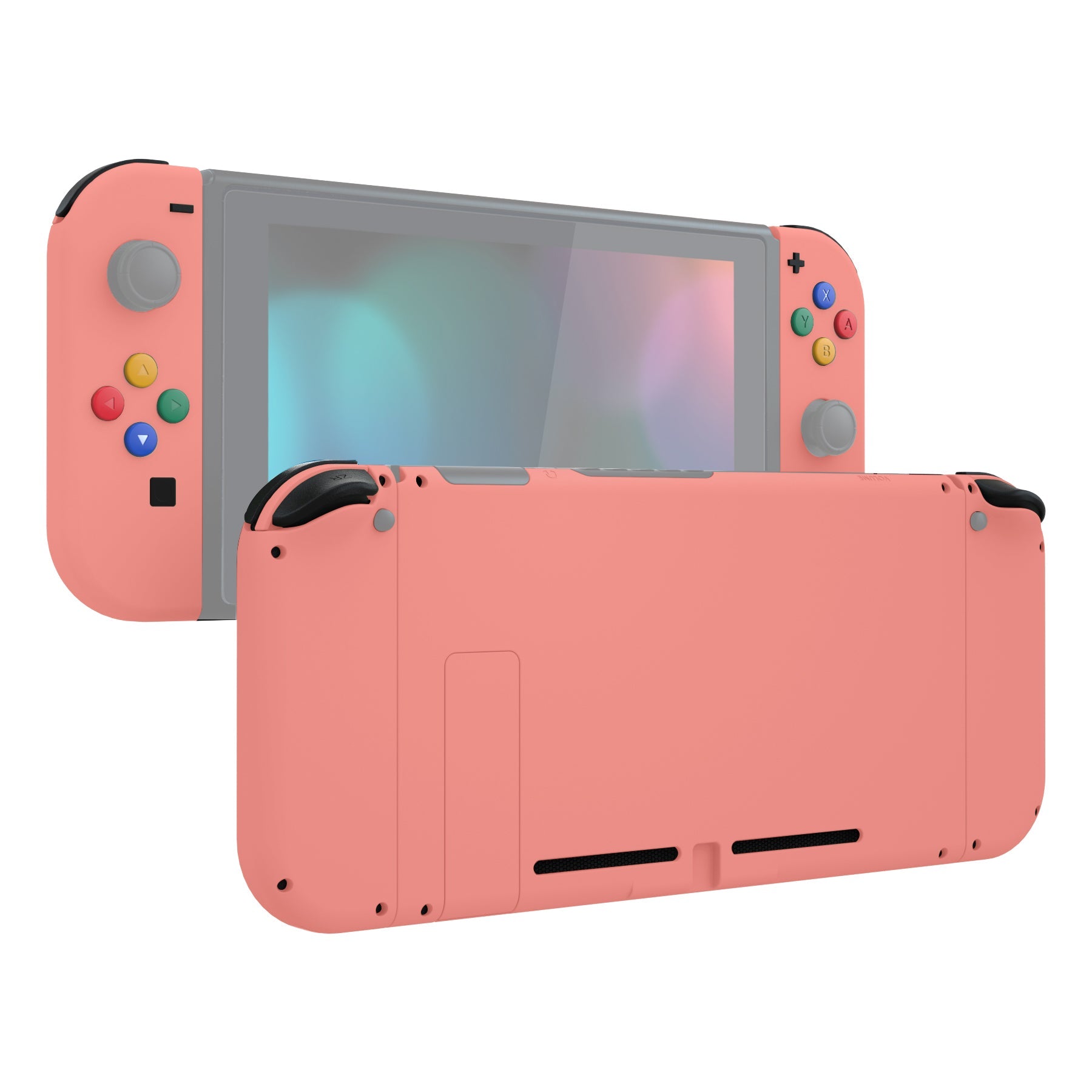 eXtremeRate Soft Touch Grip Backplate for Nintendo Switch Console