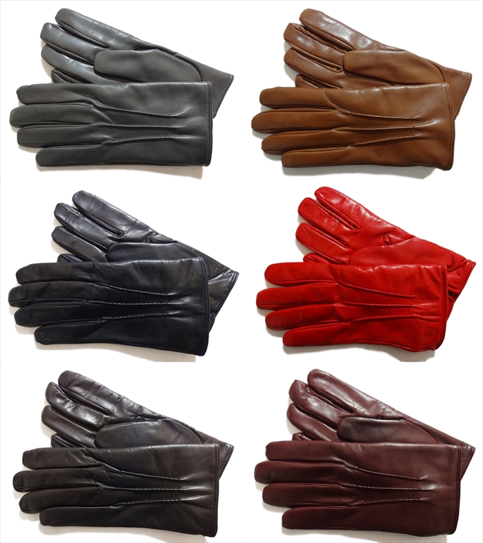 MARIO PORTOLANO (マリオポルトラーノ) ナッパレザー グローブ 手袋