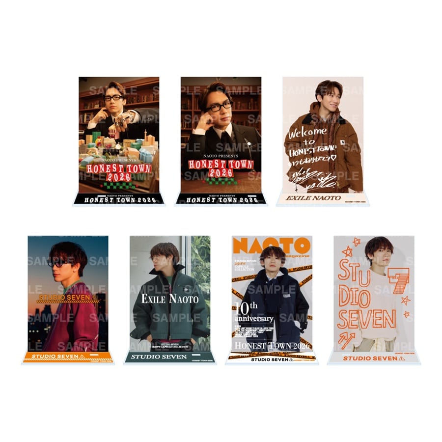 EXILE TRIBE STATION ONLINE STORE｜HONEST TOWN アクリルパネル/全7種