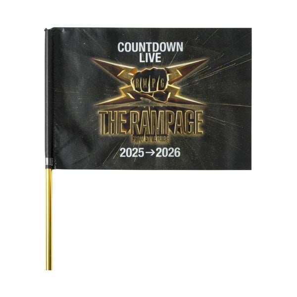 EXILE TRIBE STATION ONLINE STORE｜COUNTDOWN 2025→2026 フラッグ