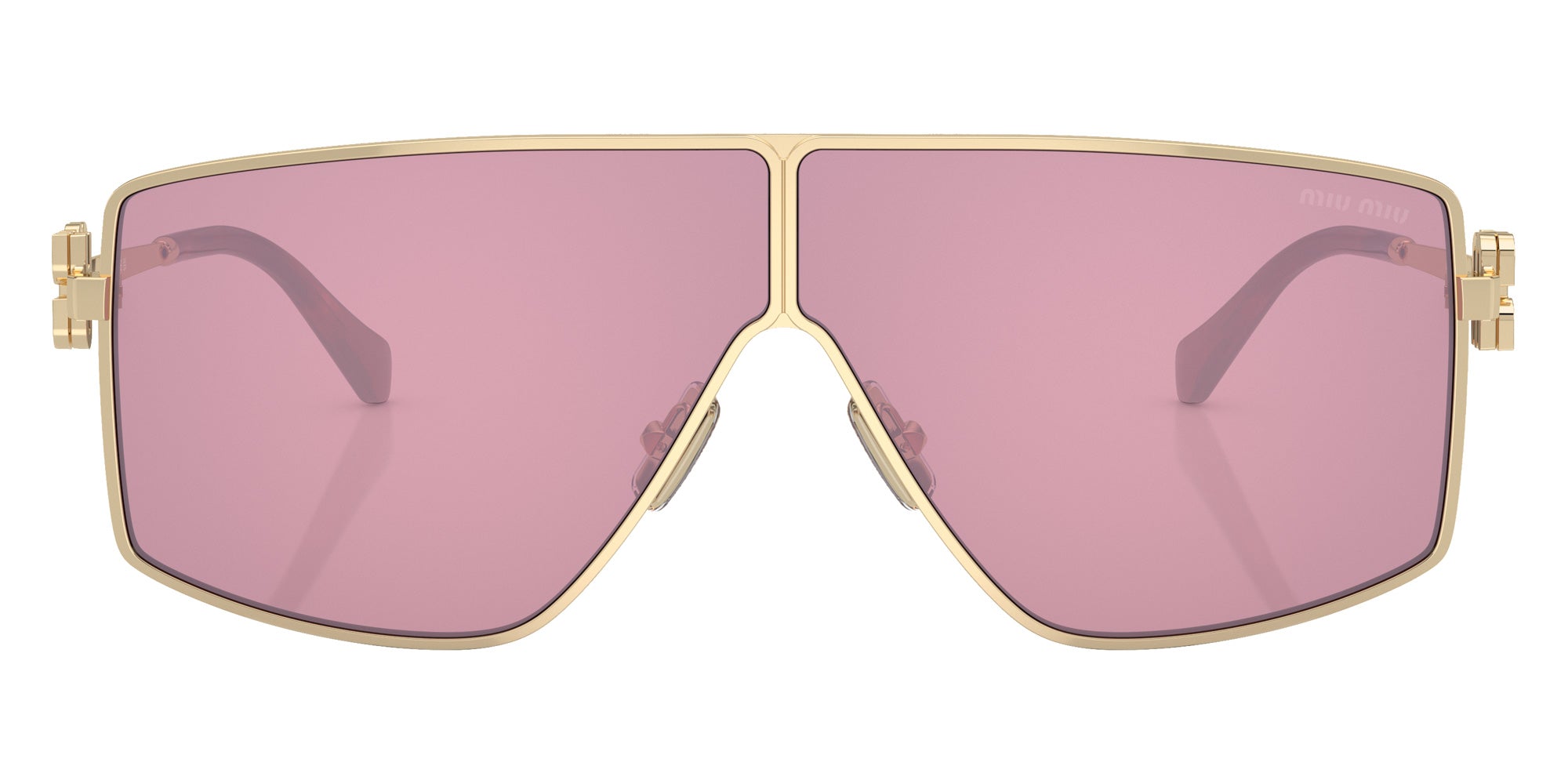 Miu Miu MU 51ZS Irregular Sunglasses | EyeOns.com