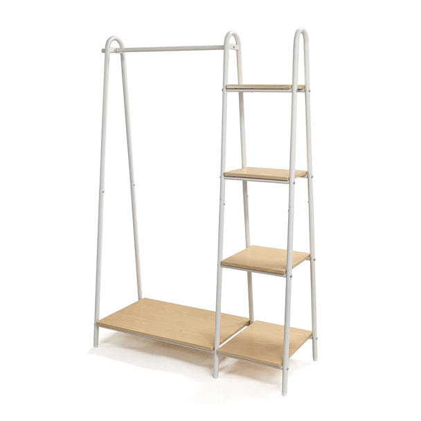 ハンガーラックワイド棚付き AH-1695 NAOの通販・卸売り | アイ