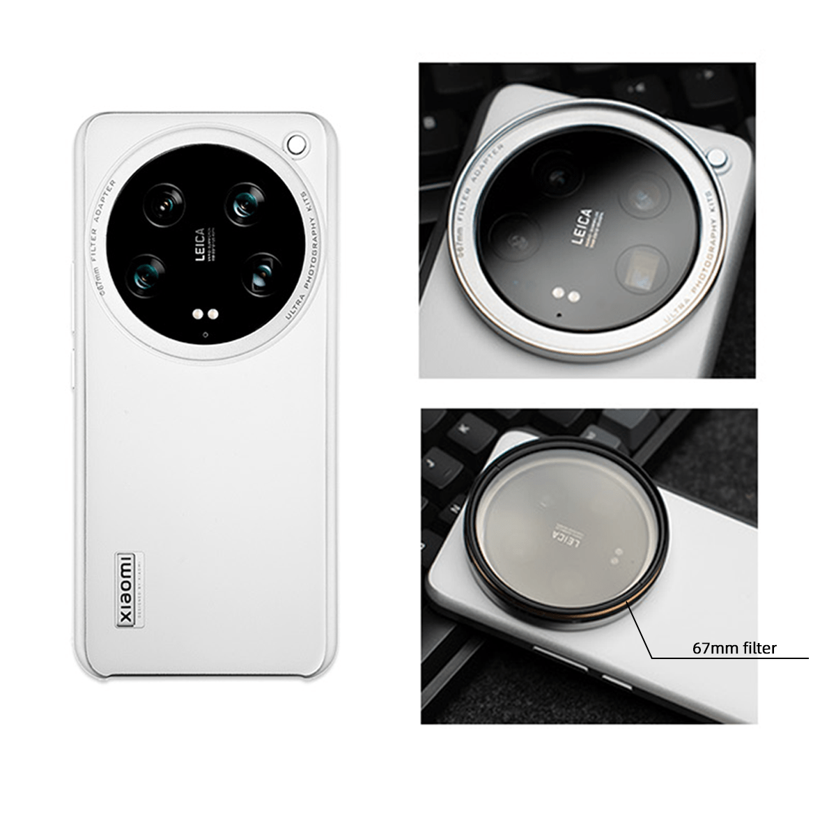 Xiaomi 14 Ultra phone case （White) – Fotorgear