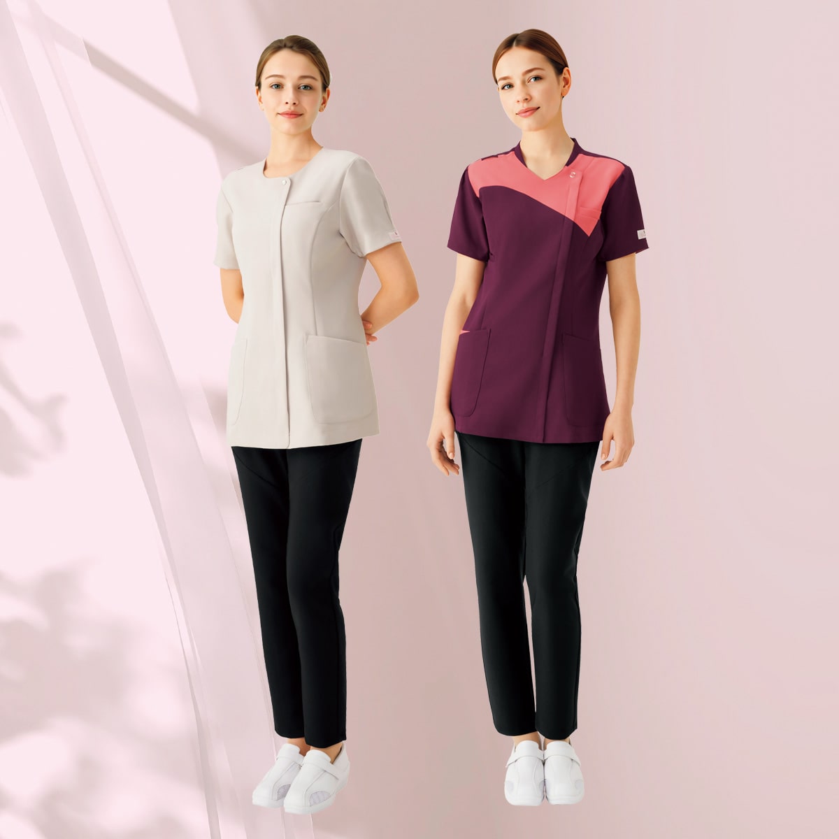 HI301 スリムストレートパンツ（ワコールHIコレクション）｜医療用白衣