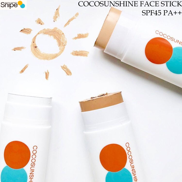 COCO SUNSHINE ココサンシャイン 日焼け止め スティック 顔用 SPF45 PA