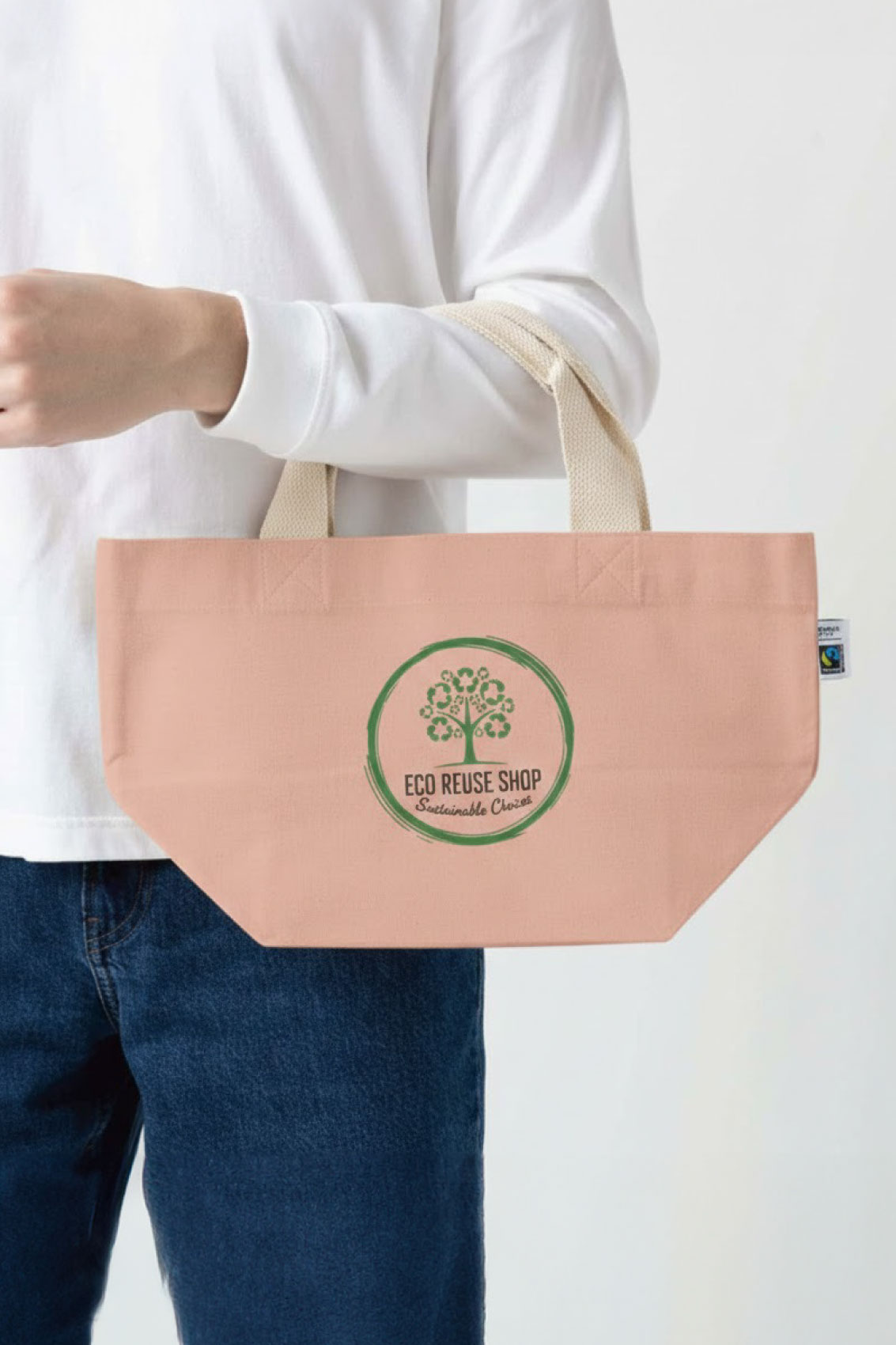 フェアトレードキャンバストート（S）[MARKLESS STYLE TF-0003