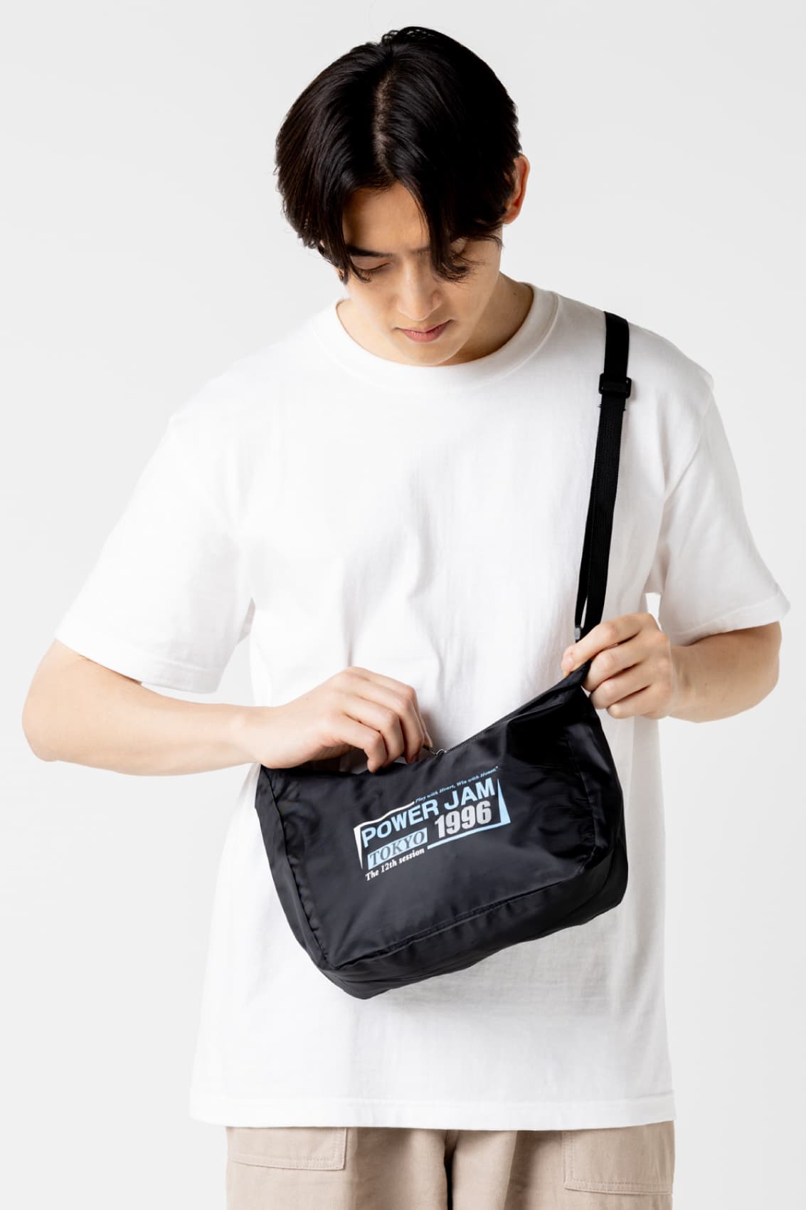 ラウンドポリショルダーバッグ[MARKLESS STYLE TR-1364]｜オリジナル