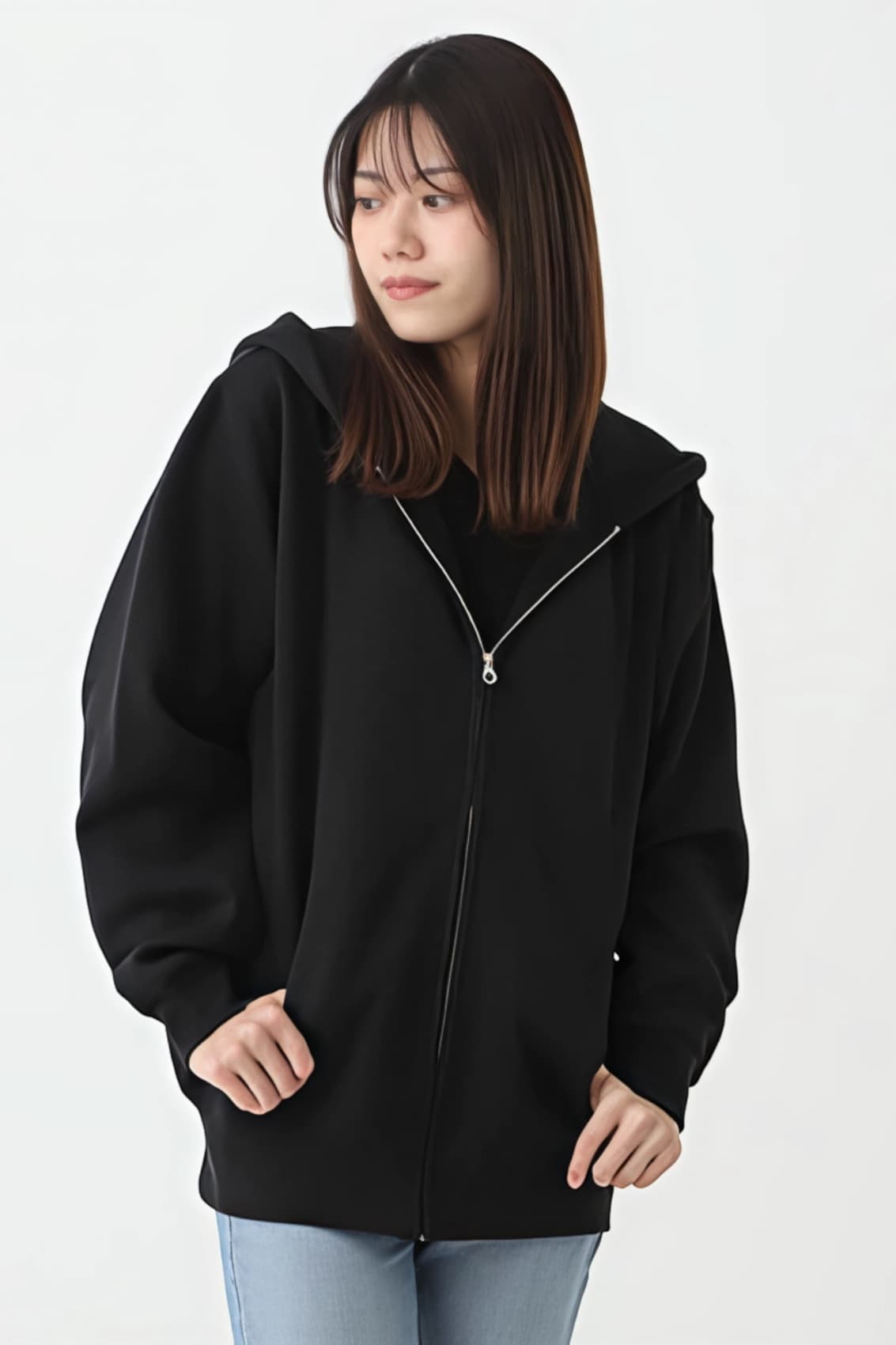 裏起毛ジップパーカー[United Athle 5620]｜オリジナルプリント作製の