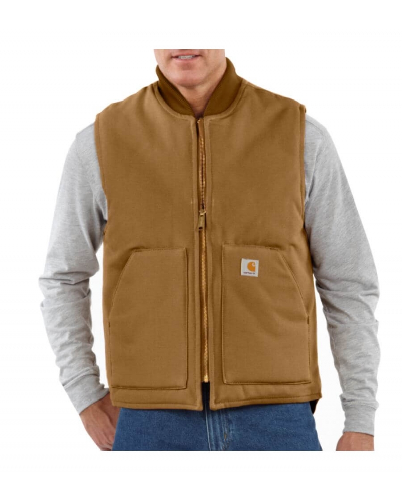 Carhartt® Men's Arctic Quilt Lined Duck Vest - Big & Tall - Fort