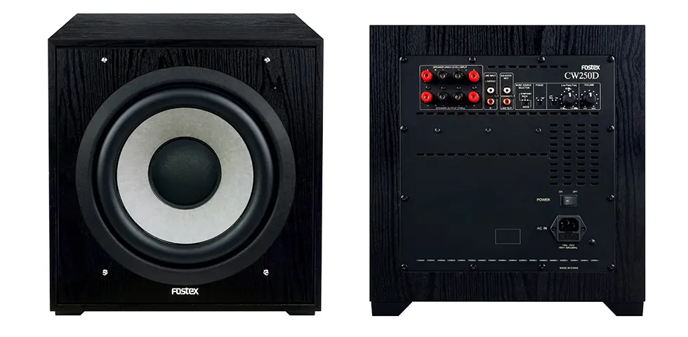 アクティブ・サブウーハー CW250D を発売します。 | Fostex
