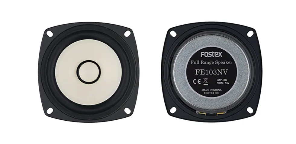 スピーカー・ユニット新製品FE83NV、FE103NVを発売致します。 | Fostex