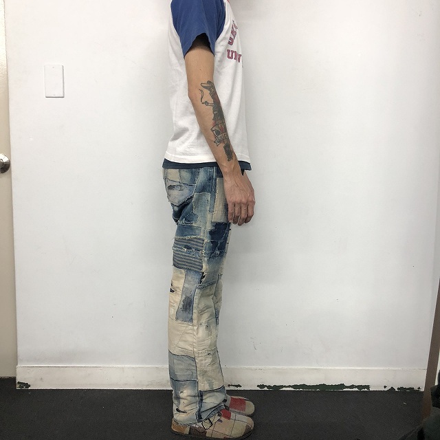 キャピタル ブランド アーカイブ 日本製 ダメージ加工 ジーンズ