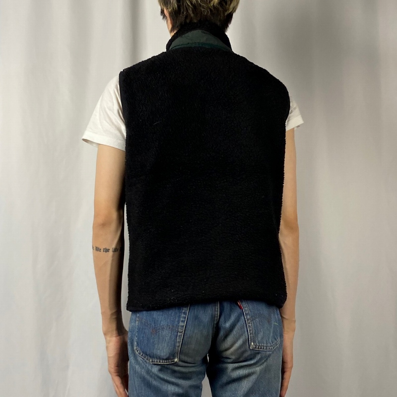 90s 90年代 パタゴニア アウトドア ボアフリース 黒 ブラック