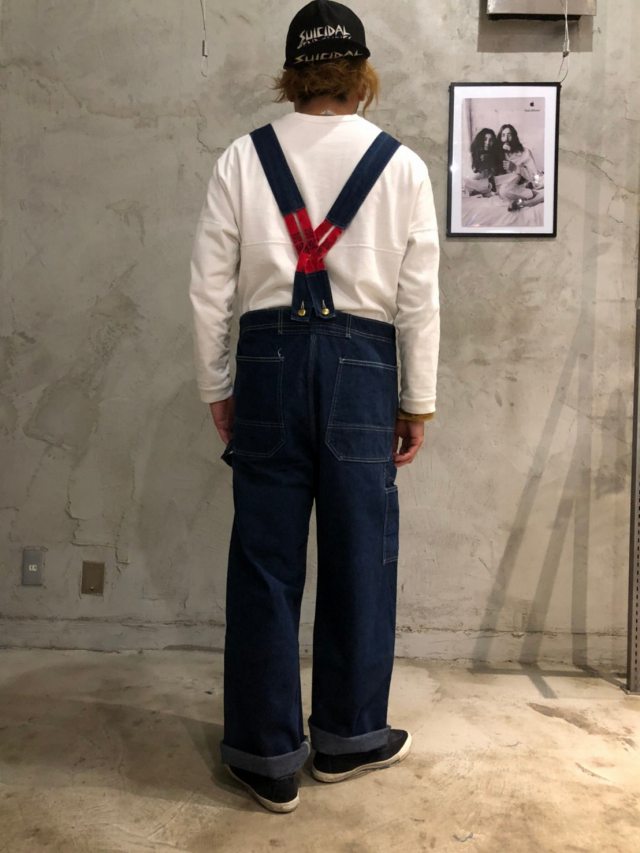 40's〜50's HERCULES ローバック デニムオーバーオール40年代 50年代