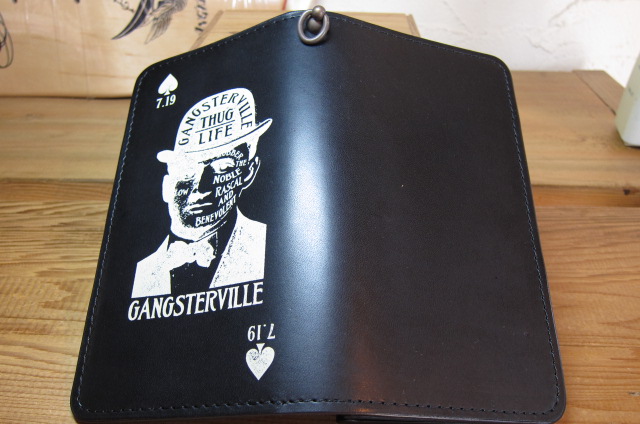 GANGSTERVILLE(ギャングスタービル)/GSV WALLET BLACK GANGSTERVILLE
