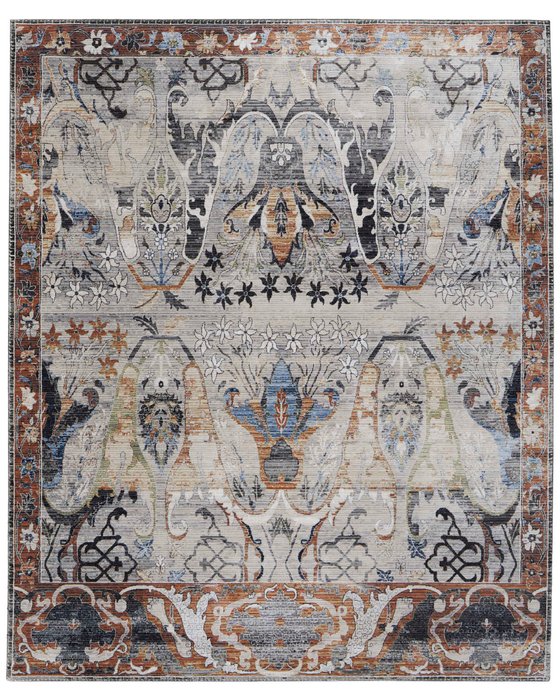 39P2F Gray/Rust - Feizy