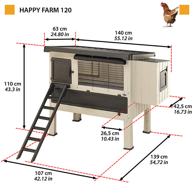 HAPPY FARM 120 Ferplast | Ferplast Official