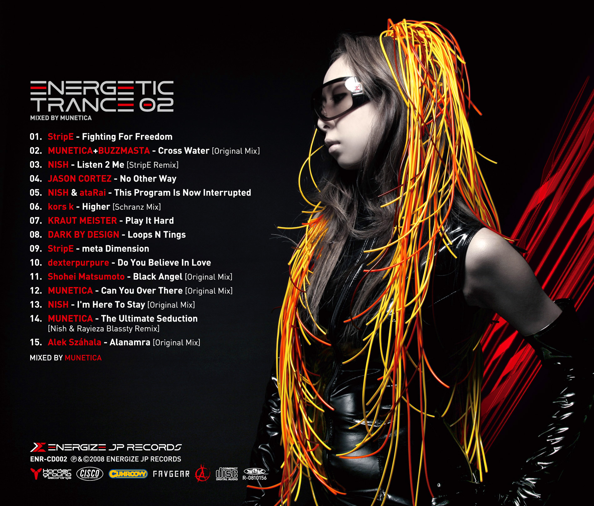 ENERGETIC TRANCE 02 MIXED BY MUNETICA | FAVGEAR Inc.