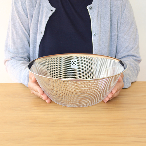 柳宗理 パンチングストレーナー ざる 27cm ステンレス Sori Yanagi