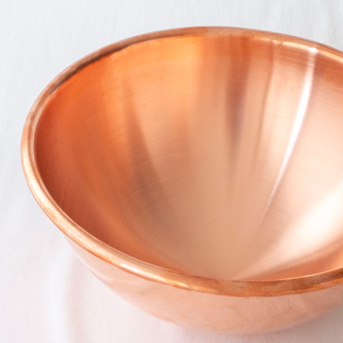 BAUMALU 銅のボウル 26cm 取っ手付き フランス製 ボウマル 銅製 内側錫