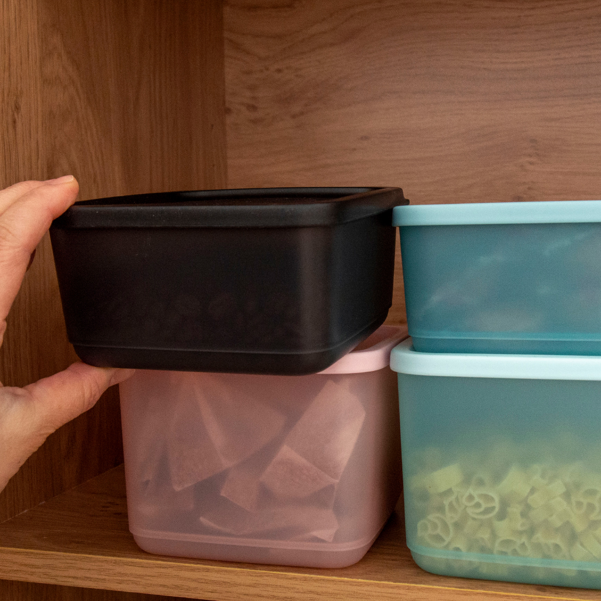 取扱終了］タッパーウェア Tupperware キュービックス スクエア 1L