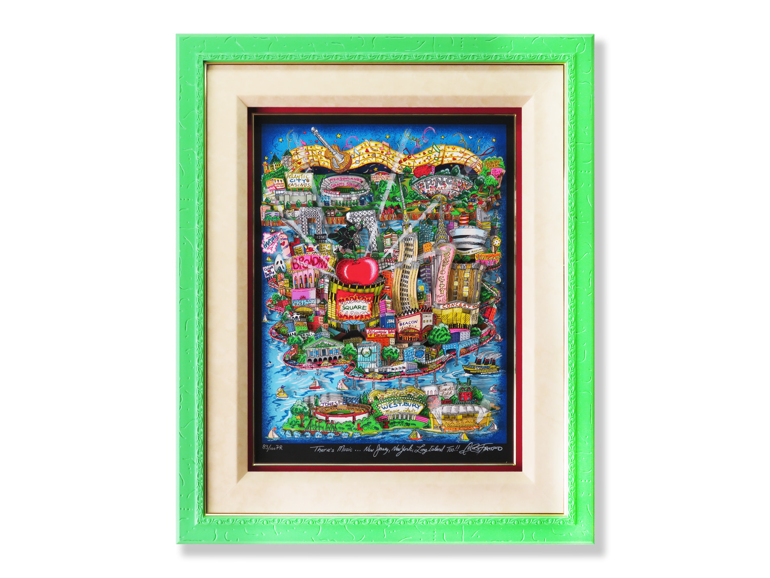 3Dアート：ミュージック・アラウンドNY｜チャールズ・ファジーノ公式サイト