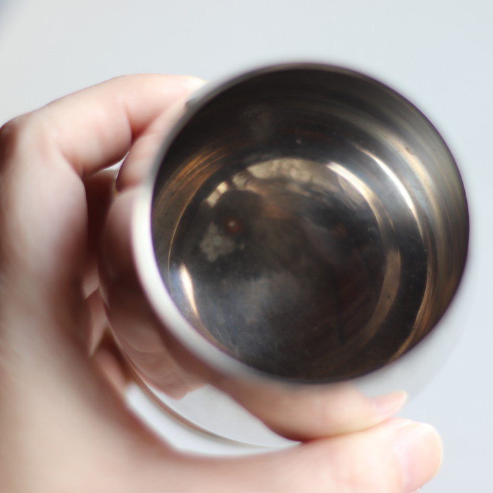 スペインヴィンテージシルバープレートカップワイングラスゴブレット