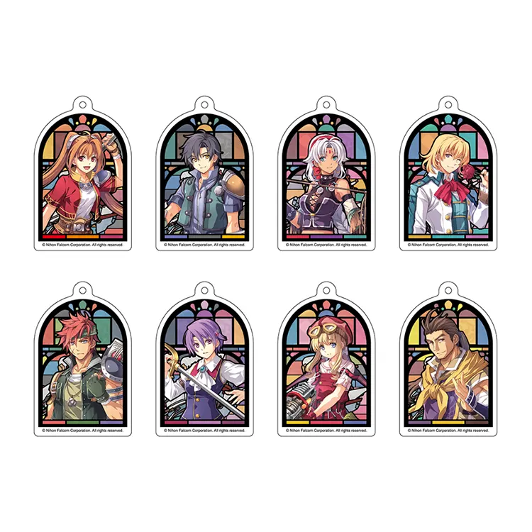 空の軌跡 the 1st トレーディング ステンドグラス風アクリル