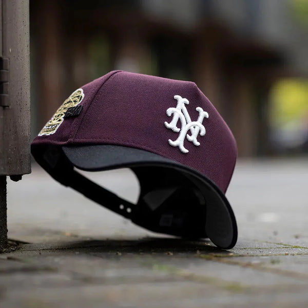 NEW ERA 9FORTY A-FRAME MLB NEW YORK METS TWO TONE / GREY UV SNAPBACK