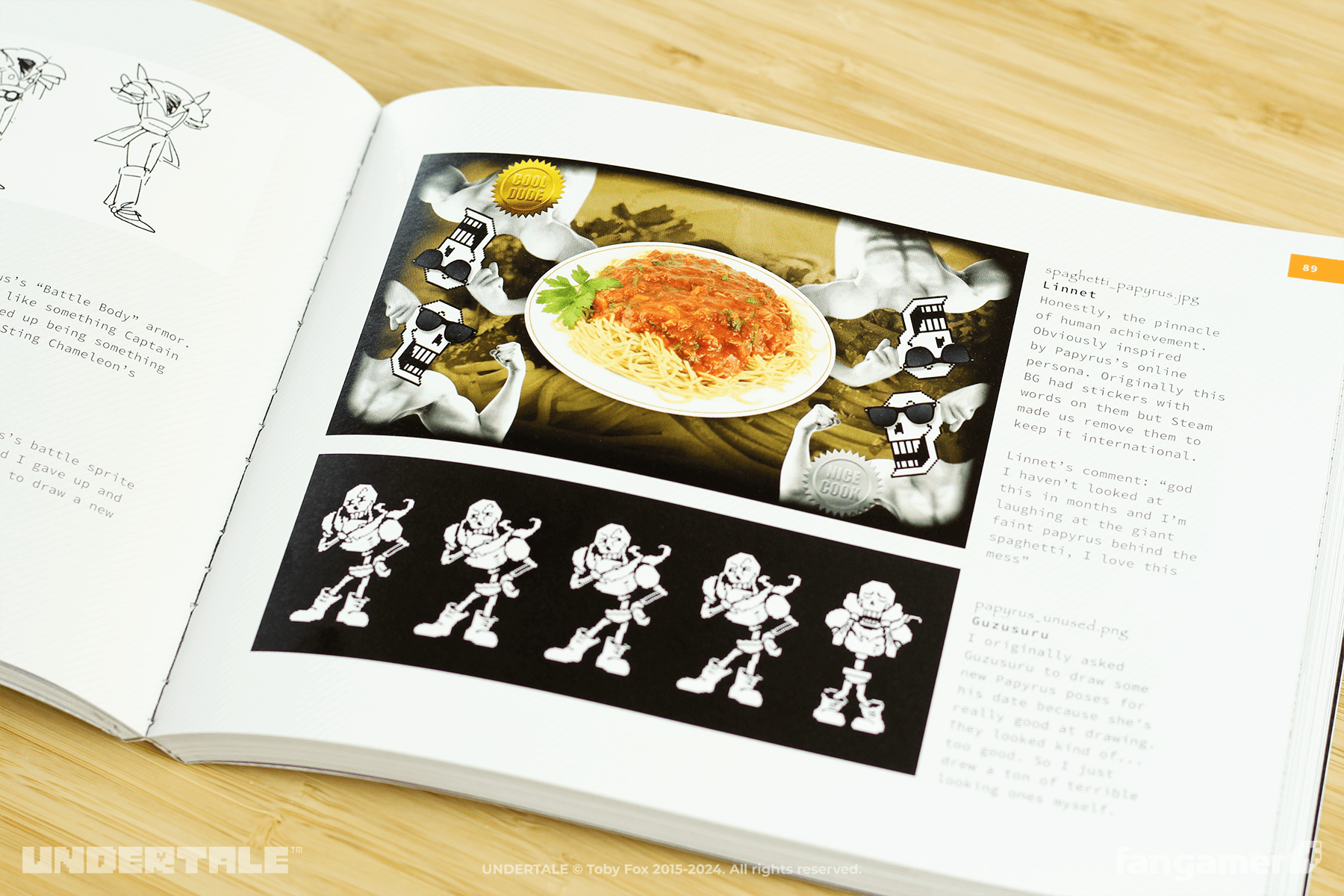 UNDERTALE Art Book - Fangamer