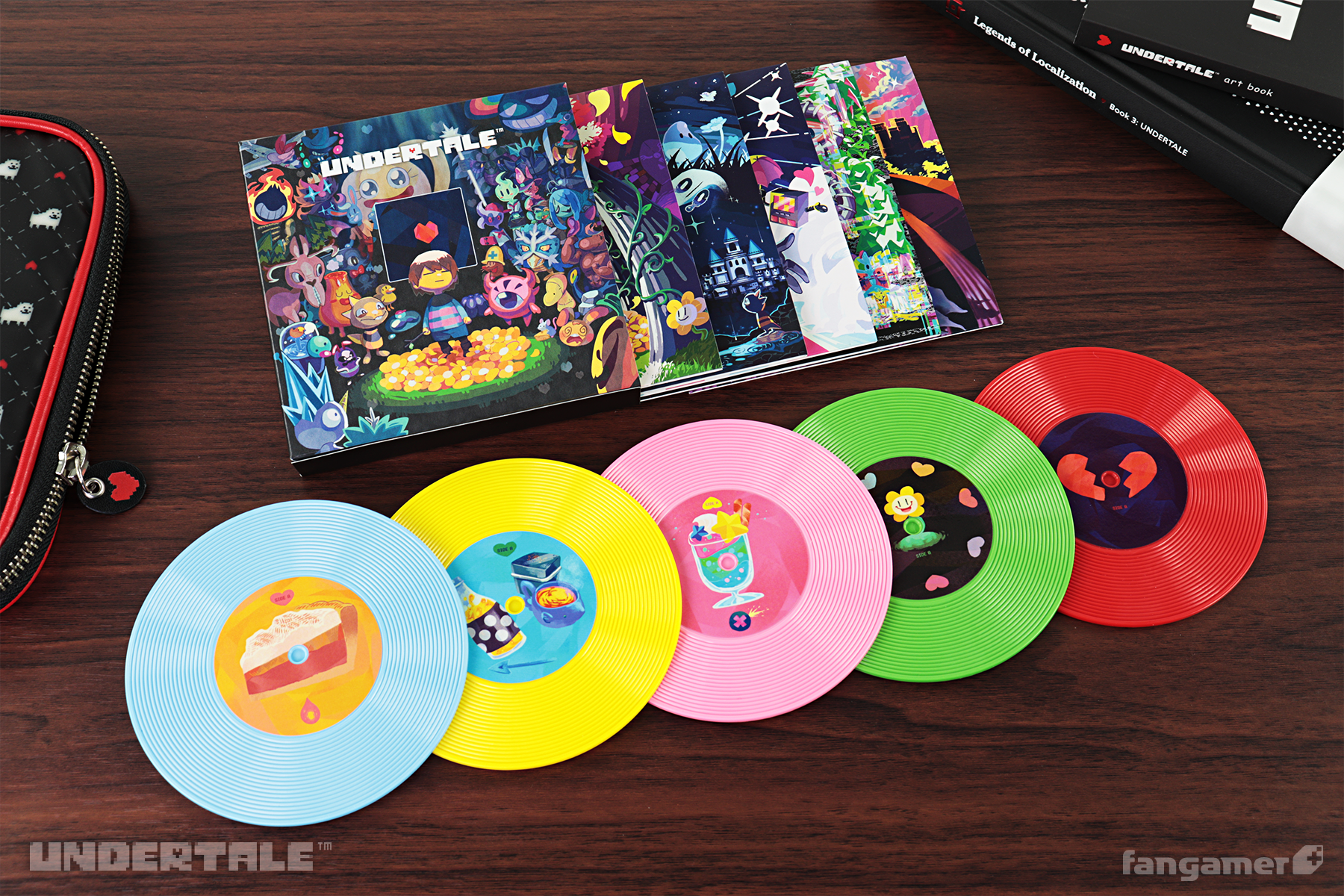 UNDERTALE」－ レコード型 コースターセット - Fangamer Japan