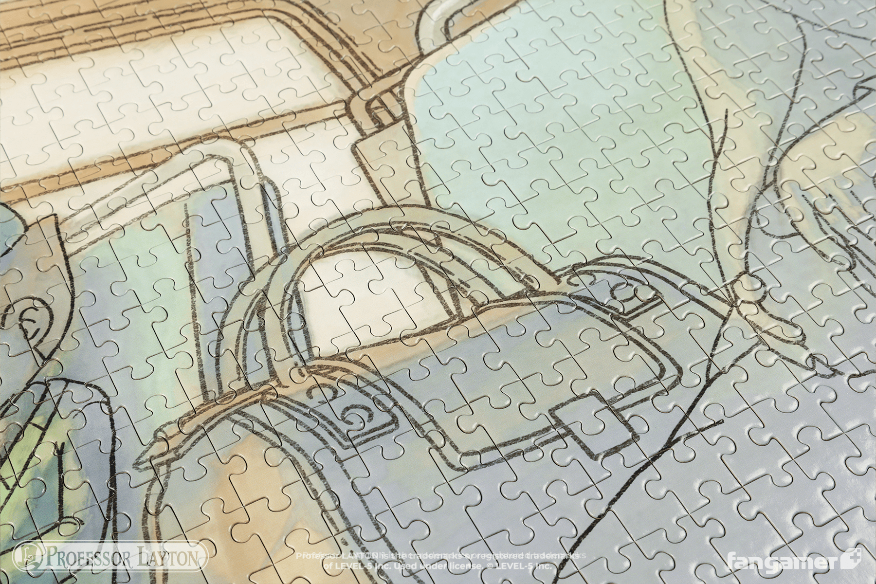 レイトン教授」－ レイトン教授 ジグソーパズル - Fangamer Japan