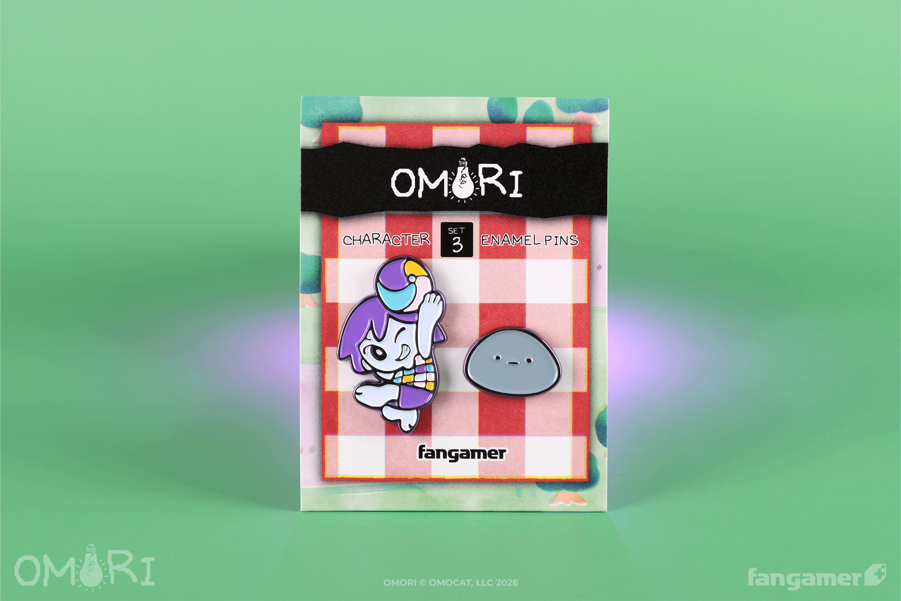 OMORI」－ キャラクターピンバッジセット ケル - Fangamer Japan