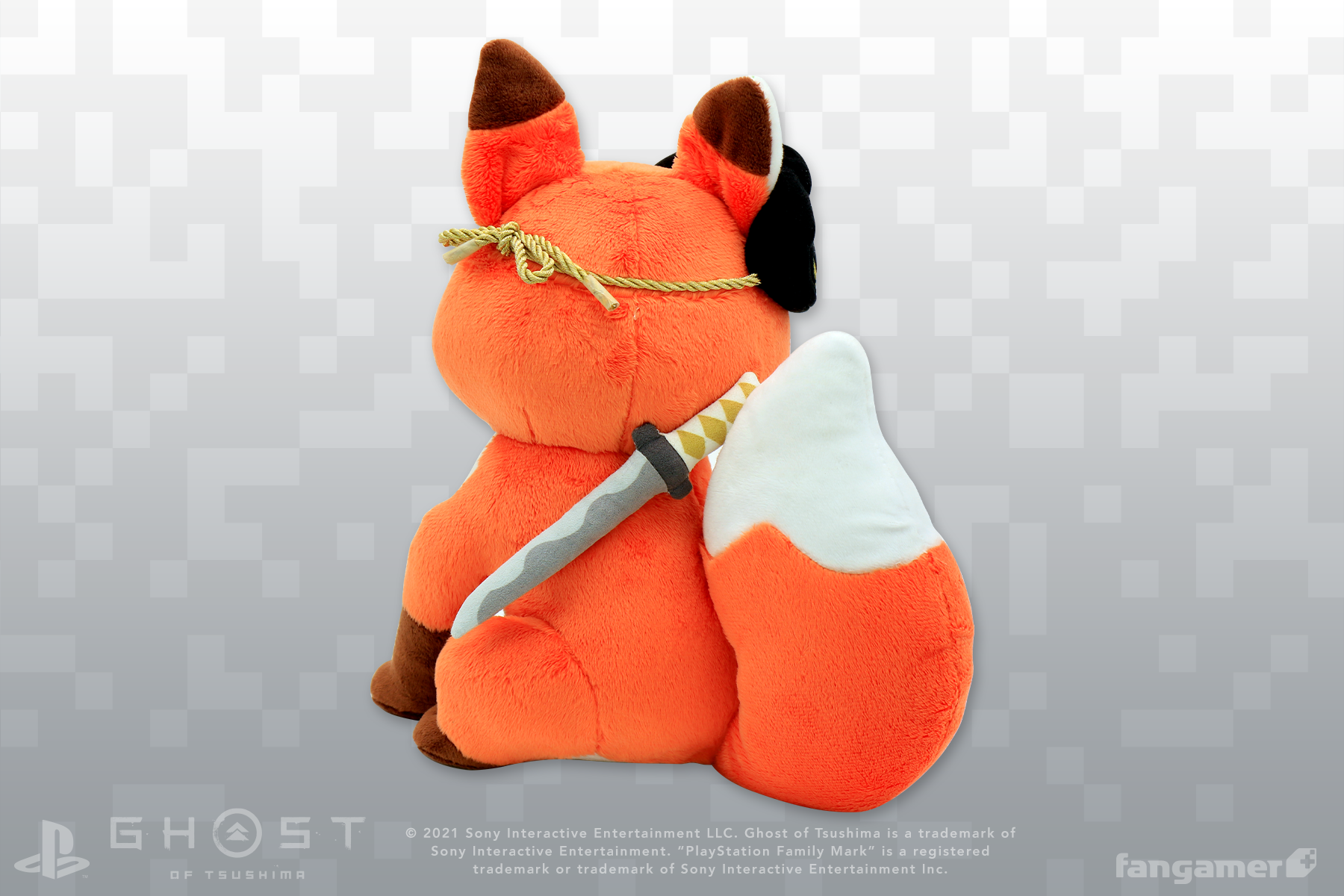 Ghost of Tsushima」－ 対馬の狐 ぬいぐるみ - Fangamer Japan