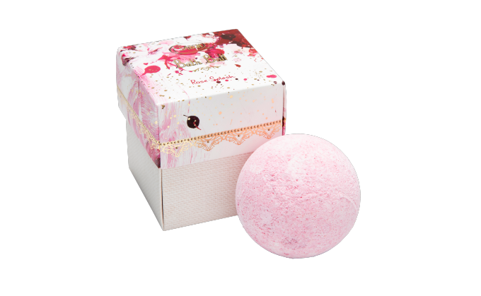 SABONの限定「バスボールローズスプラッシュ」